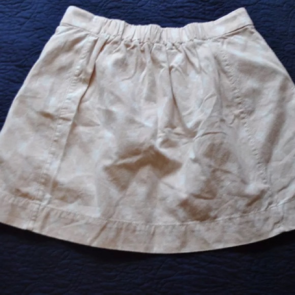 J. Crew Baby Pink & White Women's Skirt w/ pockets - Picture 3 of 6
